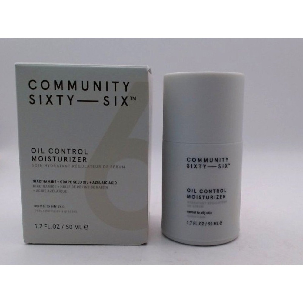 Community Sixty-Six - Oil Control Moisturizer, 1.7 Fl Oz, BRAND NEW IN BOX
